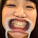 【歯フェチ】星川麻紀ちゃんの立派な天然歯を観察しました！【星川麻紀】