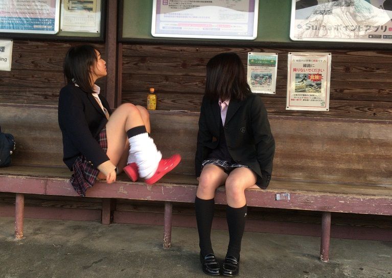 【放課後ガチミニ系女子】制服パンチラ