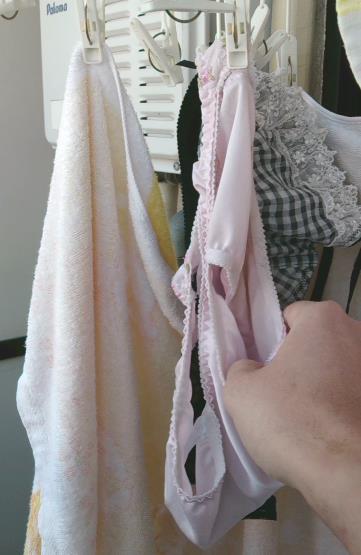 女子大生宅侵入と、洗濯物にぶっかけ。Part2