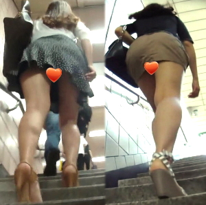 【フルHD6人セット】 たまらない階段パンチラ 【フルHD6人セット】 たまらない階段パンチラ