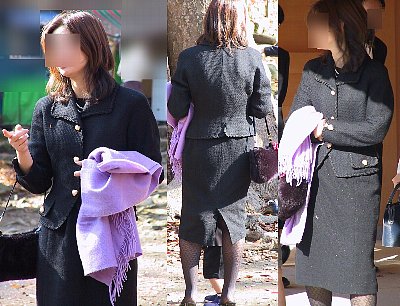 喪服ブラックフォーマル人妻街撮り画像! 喪服ブラックフォーマル人妻街撮り画像!