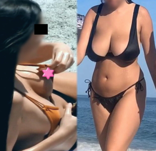 【高画質セット】海水浴の巨乳ポ●リと爆乳揺れまくり 【高画質セット】海水浴の巨乳ポ●リと爆乳揺れまくり