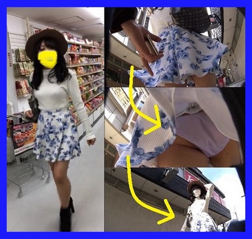 【何するんですか!?】 ←めくりバレて逃走。。。青花柄スカート巨乳JDちゃんのラベンダー色p長時間4K盗撮!! 【何するんですか!?】 ←めくりバレて逃走。。。青花柄スカート巨乳JDちゃんのラベンダー色p長時間4K盗撮!!