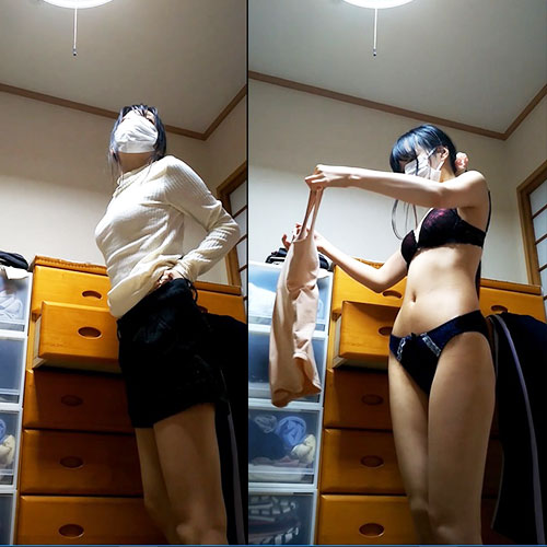 オシャレ女子の着替え盗撮!!現役モデルです。 オシャレ女子の着替え盗撮!!現役モデルです。