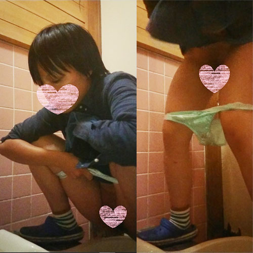【ボロ家の和式トイレ】田舎のパイパン娘盗撮 【ボロ家の和式トイレ】田舎のパイパン娘盗撮