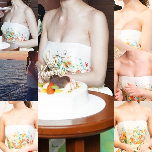 新婦さん19 お色直しでドレスが下がる花嫁さん 新婦さん19 お色直しでドレスが下がる花嫁さん