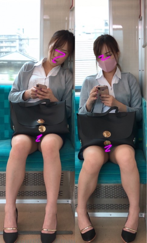 (マスク着用後顔出し)長身美形OLお姉さんのパン☆ (マスク着用後顔出し)長身美形OLお姉さんのパン☆