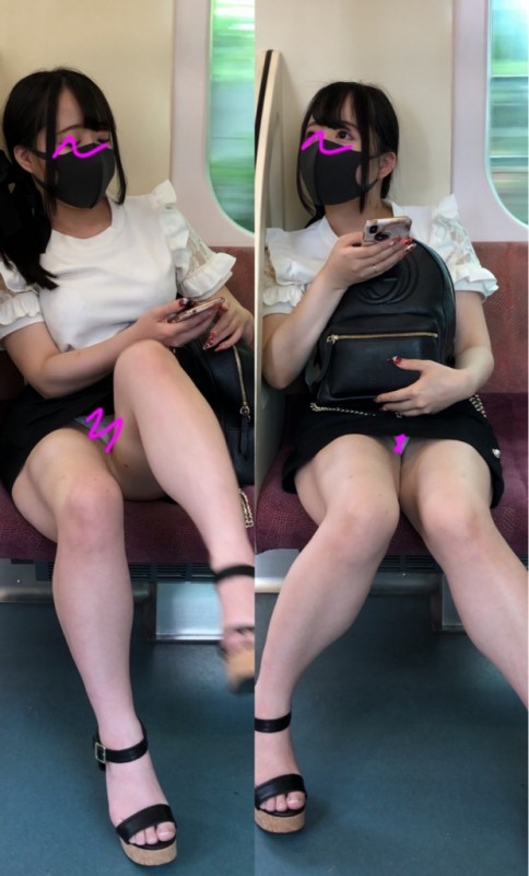 (期間限定顏出し)巨乳ミニJDの白パン☆ (期間限定顏出し)巨乳ミニJDの白パン☆
