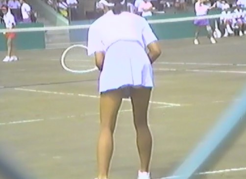 懐かしのテニス 91年 屋外試合