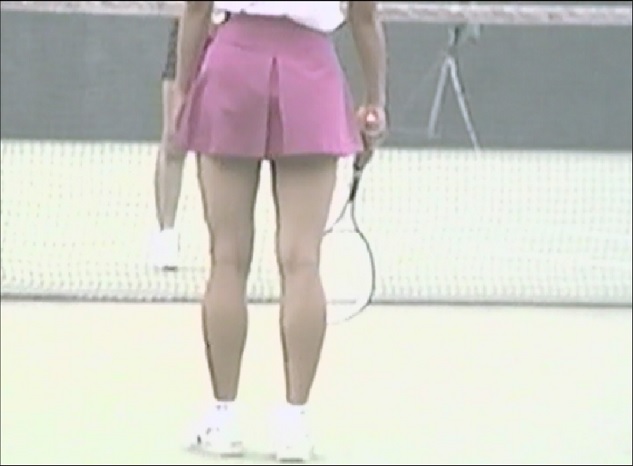 懐かしのテニス 90年代 屋外試合