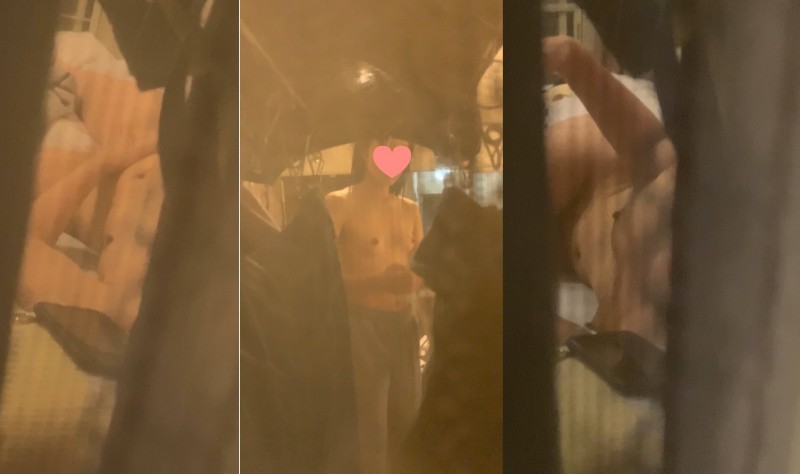 ミスコン女子大生、ベール一枚隔ててパイパン全裸でくつろぐ ミスコン女子大生、ベール一枚隔ててパイパン全裸でくつろぐ