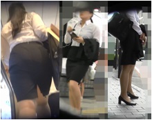 【街撮り動画Part113】リクスー女子大生3人の尻 【街撮り動画Part113】リクスー女子大生3人の尻