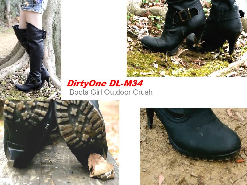 DirtyOne DL-M34 Boots Girl Food Crush